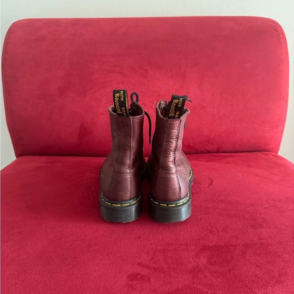 Dr. Martens Women Red Boots - Picture 9 of 12